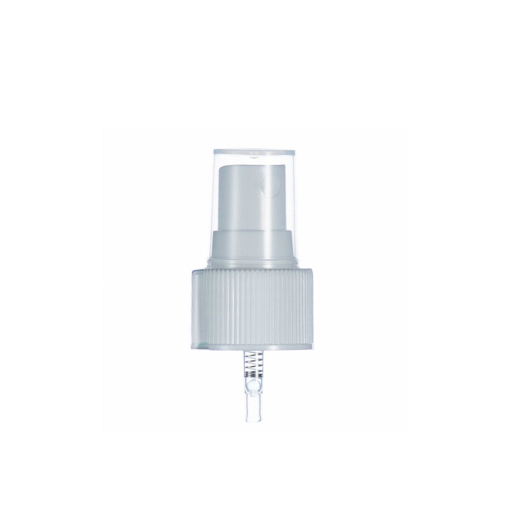 [FMS-1491.01] Fine Mist Sprayer White Ribbed  24-410