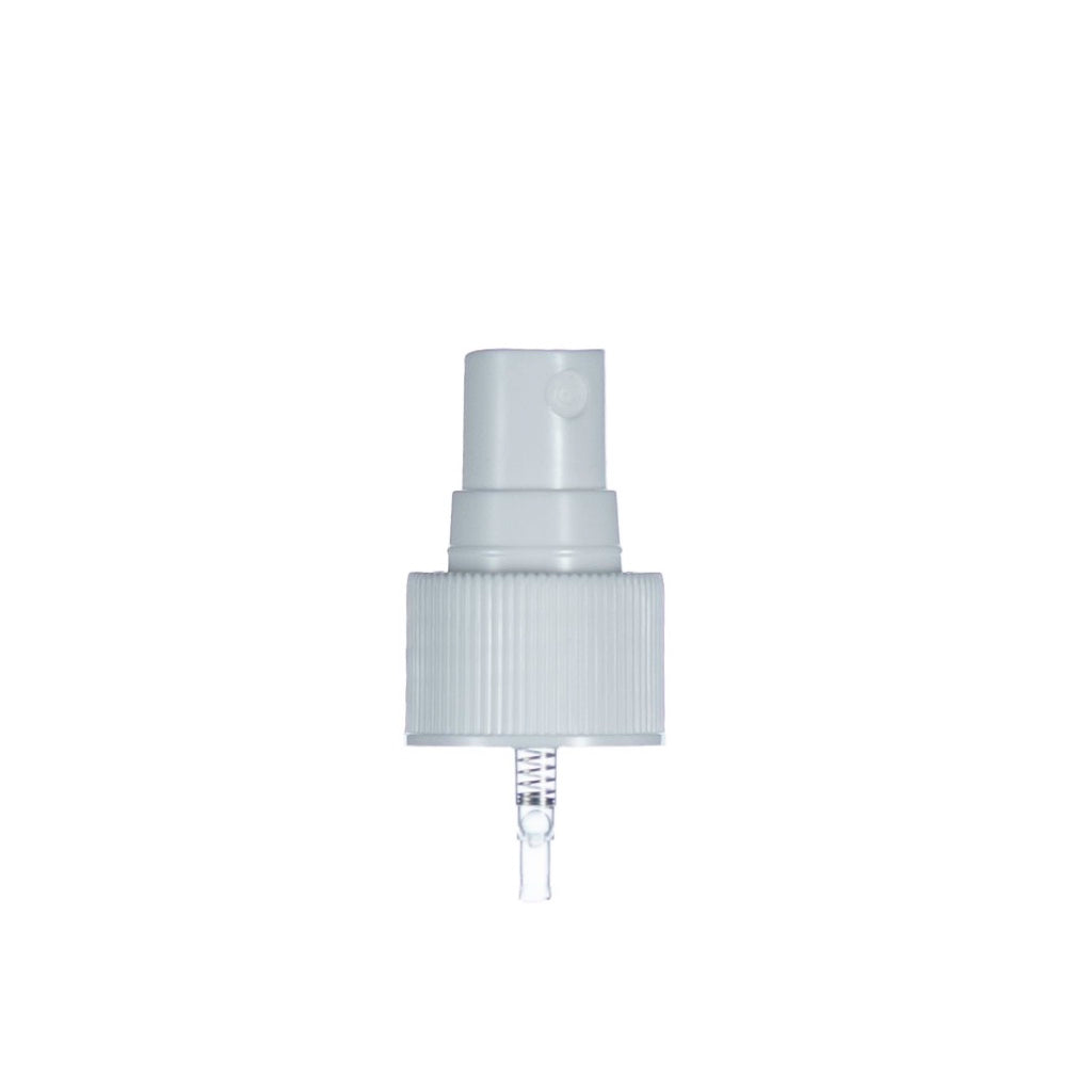 [FMS-1491.01] Fine Mist Sprayer White Ribbed  24-410