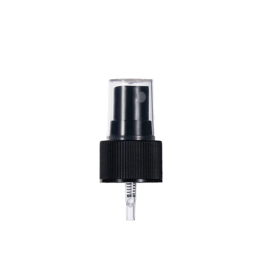 [FMS-1491.02] Fine Mist Sprayer Black Ribbed  24-410
