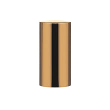LAURA CLEAR GLASS BOTTLE 15ML - 18/415  with SPRAY PUMP SHINY SILVER COLLAR AND ACTUATOR DTL 180 MM UG, Finish: 18/415, Dtl: 180 MM UG AND ALUMINUM 18MM SHINY GOLD OVERCAP WITH PLASTIC INSERT, Finish: 18MM (8112551, 8111831, 8108928)