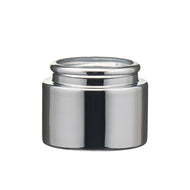 Shiny silver Straight Band collar, Finish: 15MM