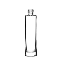 LAURA CLEAR GLASS BOTTLE 50ML - 18/415  with SPRAY PUMP SHINY GOLD COLLAR AND ACTUATOR DTL 180 MM UG, Finish: 18/415, Dtl: 180 MM UG AND ALUMINUM 18MM SHINY GOLD OVERCAP WITH PLASTIC INSERT, Finish: 18MM (8112505, 8111830, 8108928)